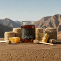 Natural Sidr honey from Yemen in premium jar
